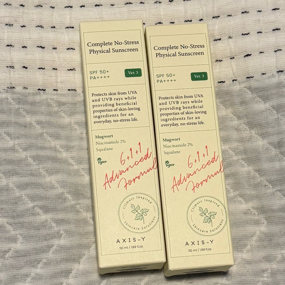 AXIS-Y Complete No-Stress Physical Sunscreen Bundle